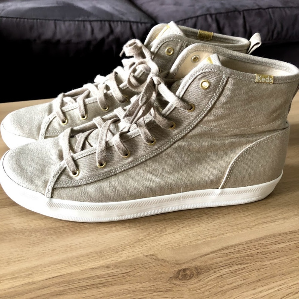 Gold Flecked KEDs High Tops